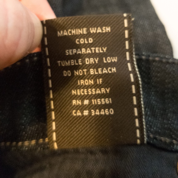 Crop Dojo 7 for all mankind jeans in sz 26 - Picture 4 of 5
